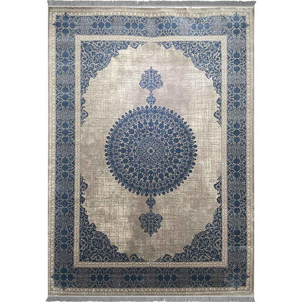 فرش مدرن کد h-m70011 طوسی